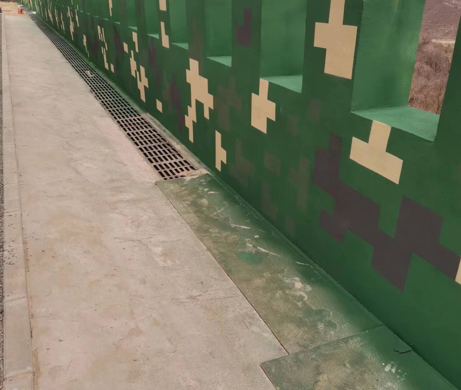 宜昌围墙迷彩喷涂,数迷彩漆