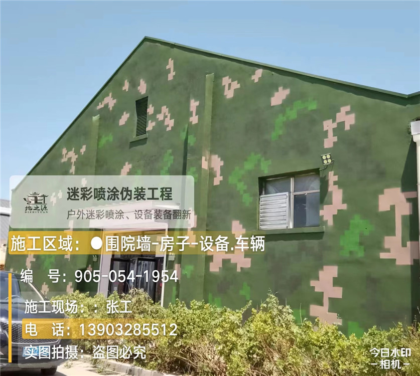 宜昌外墙数码迷彩漆施工报价清单（100㎡标准墙面测算）